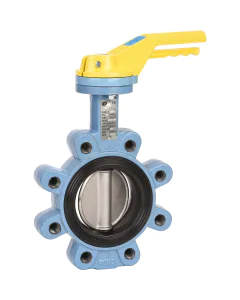 TTV Ductile iron butterfly valve 1181 Lug NF Gas
