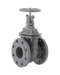 Cast iron gate valve 150 flanged RF PN10