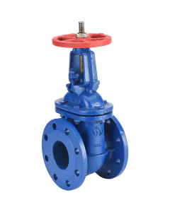 Ductile iron gate valve 158 high temperature RF PN10/16 NF