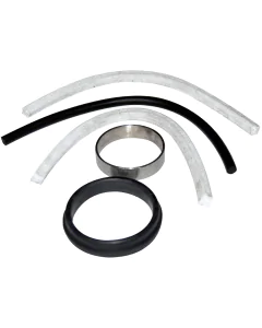 Seat and gasket for unidirectional knife gate valve