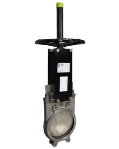 Stainless steel Kknife gate valve A1V1I PN 10