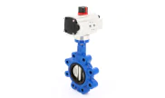 Ductile iron butterfly valve 1133 + ADA/ASR pneumatic actuator
