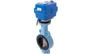 TTV Ductile iron butterfly valve 1158 + TCR electric actuator