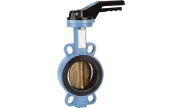 Ductile iron butterfly valve 1158 wafer Aluminium-bronze disc/NBR seat