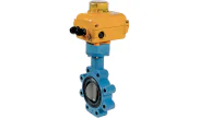 TTV Ductile iron butterfly valve 1160 + SA/NA electric actuator