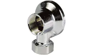 Wall valve connection with nut