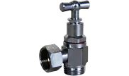 Sanitary valve with gland pack 3/8''