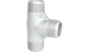 Equal tee male - Galvanised - 135