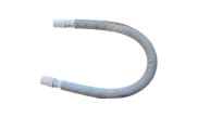 Washing machine bellows - Straight outlet extensible drainage set 19x28mm