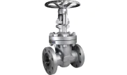 Cast steel A216WCB gate valve 144 RF ANSI300