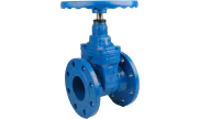 Gate valve 180 EPDM wedge PN10/16 DIN F4