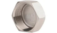Stainless steel hexagonal cap BSP 2090