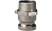 Aluminium cam-lock male adaptor F 2206