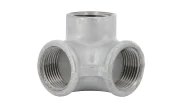 Side outlet elbow - Galvanised - 221