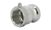 Stainless steel cam-lock female adaptor A 2241