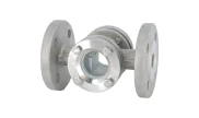 Stainless steel sight glass with flapper SKB 2 - 2245 flanged PN16