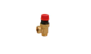Brass safety valve 1/2'' male/female 3 bar