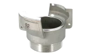 Aluminium Guillemin symmetrical male coupling without lock 2415