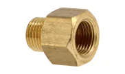 Brass equal nipple male/female - 246 E