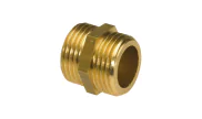 Brass equal nipple male - 280 G