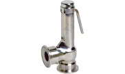 Stainless steel threaded safety valve clamp connection 0-12bar