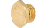 Brass male cap - 292 G