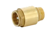 Spring check valve with nylon clack female/male 316