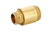 Spring check valve with nylon clack male/female 317
