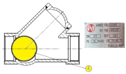 Ball for check valve 331/332T NBR