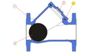 NBR gasket for check valve 336