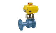 JC VALVES® carbon steel ball valve 316AICG + SA/NA electric actuator