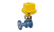 JC VALVES® carbon steel ball valve 316AICG + SA-X ATEX electric actuator