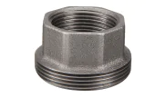 Female union bush for flat bearing union fitting - Black - 370