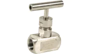 Stainless steel needle valve 487 NPT female/female