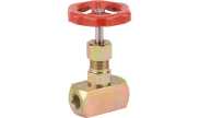 Carbon steel needle valve 489 BSP female/female