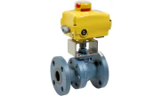 Carbon steel ball valve 530AIT + SA/NA electric actuator