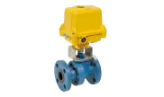 JC Valves carbon steel ball valve 530AIT + SA-X ATEX electric actuator