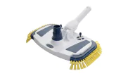 Liner broom head with valves and side brushes BLUE DEVIL