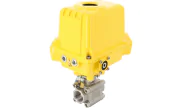 3 piece ball valve 703XS + SA-X/NA-X electric actuator ATEX