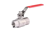 Stainless steel ball valve 704 2-piece body NPT female/female