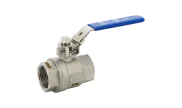 St. steel ball valve 7152 2 pc body BSP S-First + decompression hole