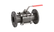 Carbon steel ball valve 730 3-piece body RF PN40