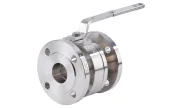 ADLER stainless steel ball valve 751 2 piece body RF PN40/16