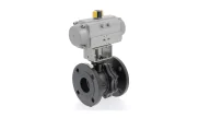 ICP Valves carbon steel ball valves 752 + RE/RES pneumatic actuator