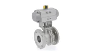 ICP Valves stainless steel ball valves 753 + RE/RES pneumatic actuator