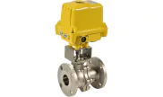ICP Valves stainless steel flanged ball valve 753 + SA-X ATEX electric actuator