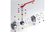 Seal kit for JC VALVES Series 752-753