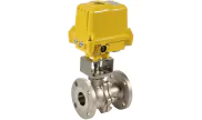 ICP Valves stainless steel ball valve 757 + SA-X ATEX electric actuator