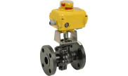 ICP Valves carbon steel ball valve 768 ANSI 300 + SA/NA electric actuator