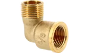 Brass compact elbow male/female - 92 G